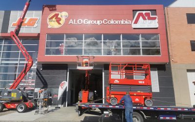 Despacho unidades Tijeras ALO Lift 100 N y Unipersonal AMP 40 vendidos a distribuidor P & H Bogotá