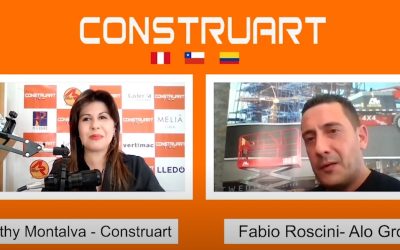 Fabio Roscini, Gerente Negocios Internacionales se refiere a expansión ALO Colombia en Construart